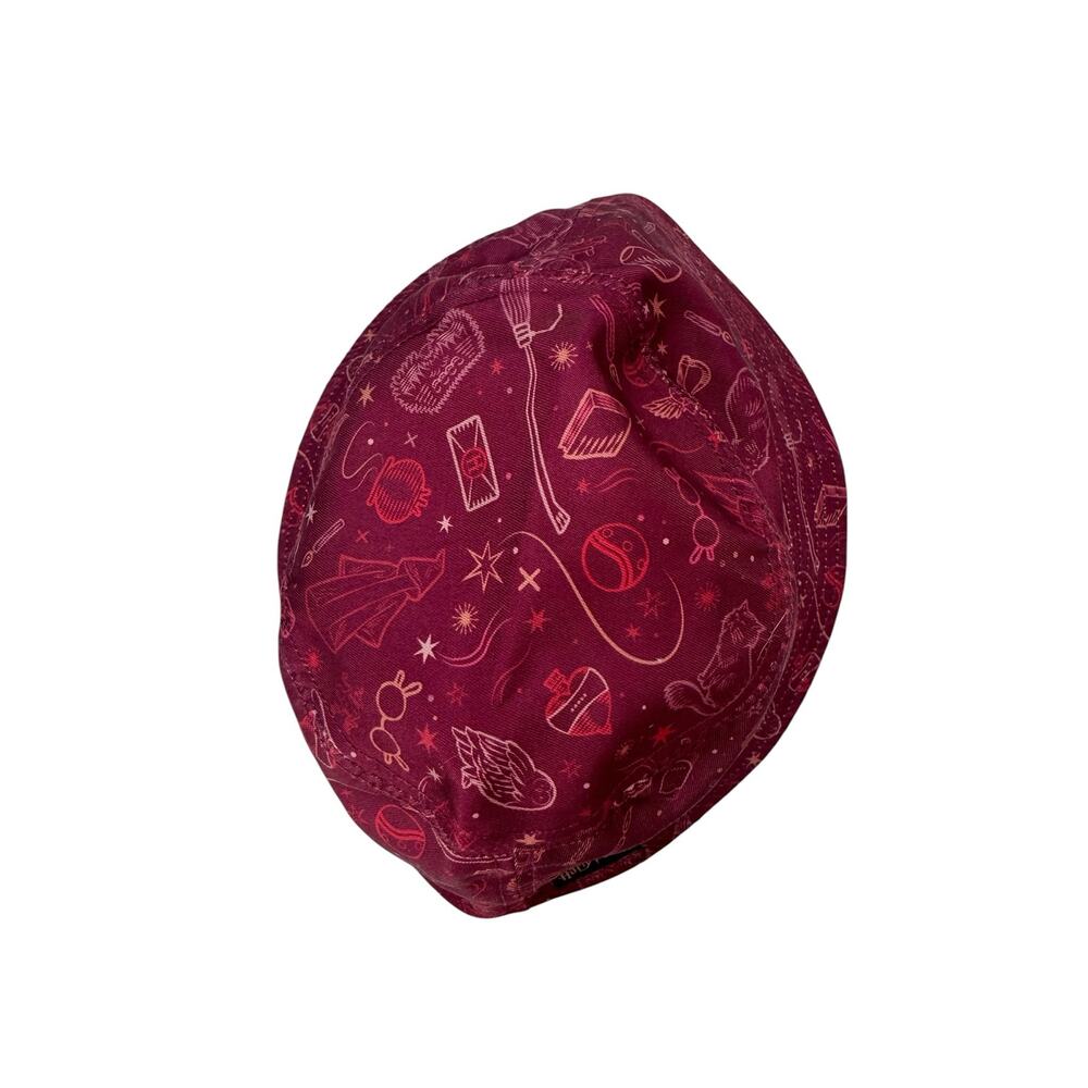 Harry Potter Wizarding World Purple Print Bucket Hat One Size Adult Lightweight - Picture 5 of 6